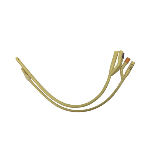 3-way Standart Latex Silicone Coated Foley Catheter