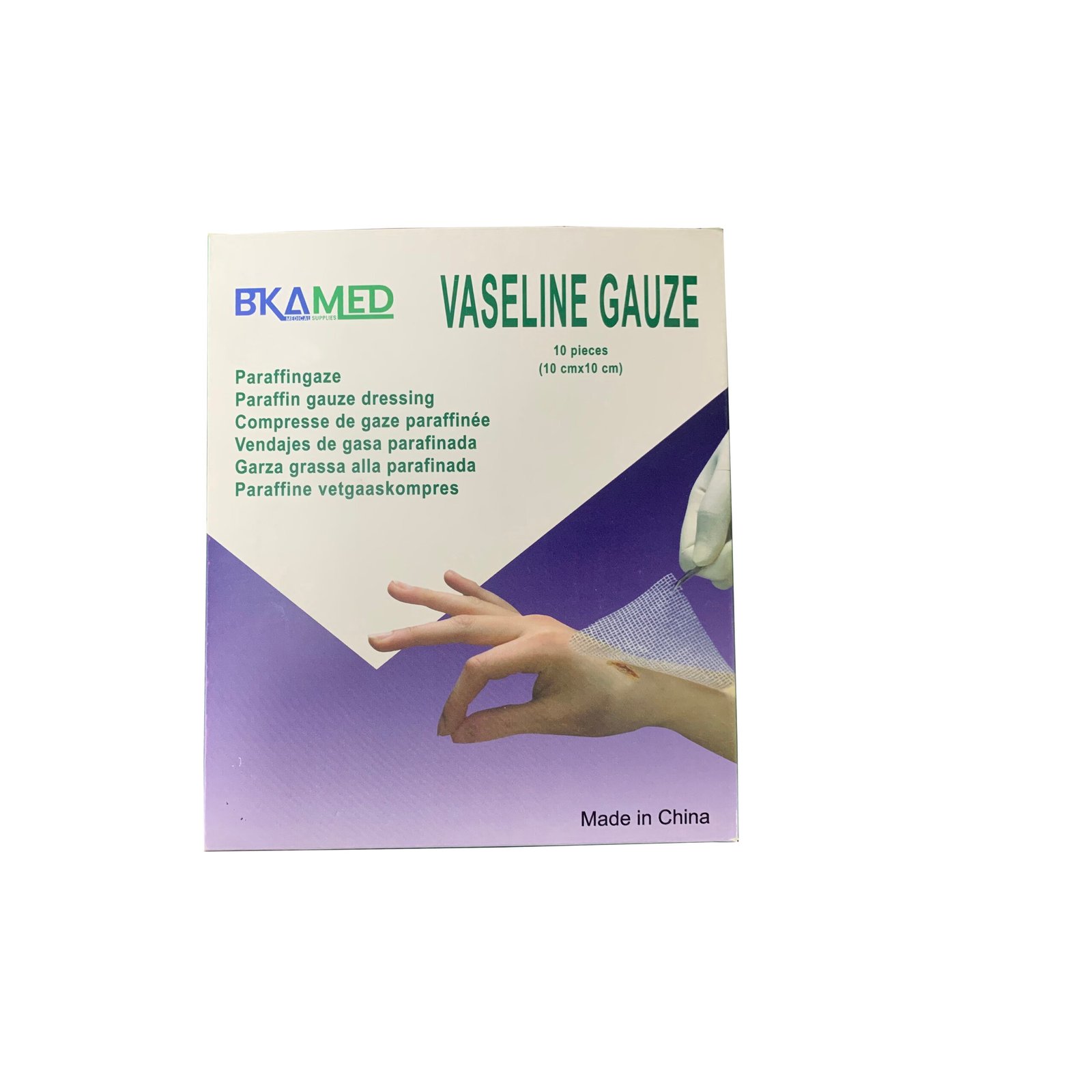 Bkamed: Wholesale Chlorhexidine Paraffin Gauze supplier