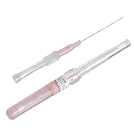 Safety IV Cannula Without Port, Without Wings Pen Type