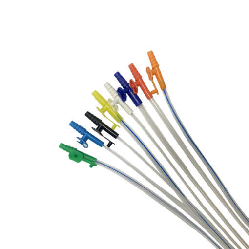 Sterile into Medical Grade PVC Suction Catheter Thumb Control