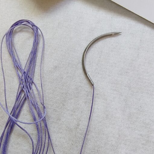 Polyglycolic Acid (PGA) Rapid Absorbable Surgical Suture with Needle - Image 3