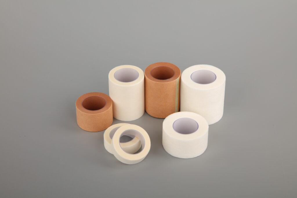 BKAMED Nonwoven Medical Tape & Paper Surgical Tape-Professional-Grade, Skin-Friendly Adhesive Tapes for Medical Applications
