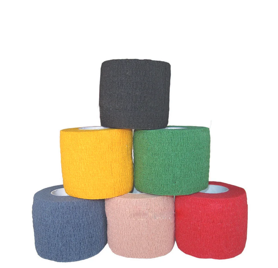 BKAMED's colored cohesive bandages