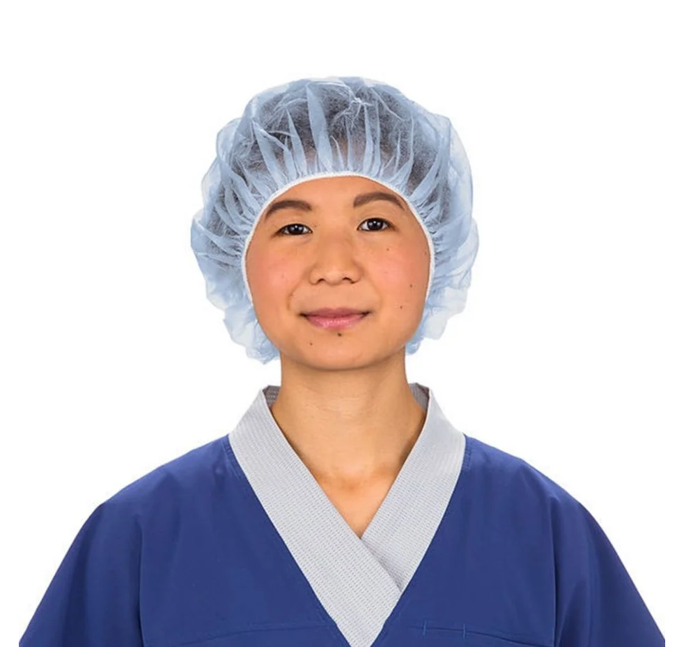 BKAMED Doctor Surgical Bouffant Caps Non-woven